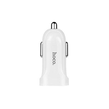 Prémium minőségű HOCO autós töltő Z2 1xUSB 1,5A fehér - Image 2