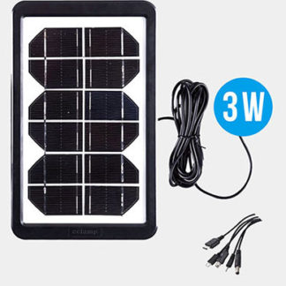 Solar Panel 3W CcLamp CL-630 USB kábelekkel
