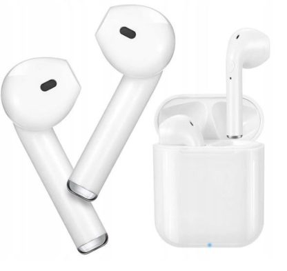 TWS Bluetooth sztereó headset v5.0 + töltőtok - TWS i9S True Wireless Earphones - fehér - Image 2