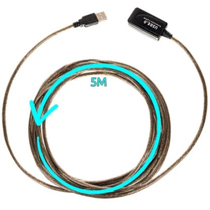 USB hosszabító kábel 5m - Image 2