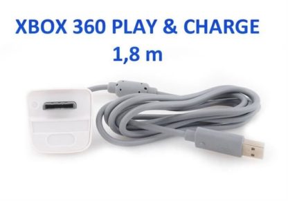 Xbox 360 Play & Charge szett a játékhoz használható USB töltőkábel - Image 5