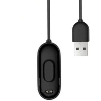 Xiaomi MI Band 4 Töltőkábel USB (mágneses, 20cm) Fekete