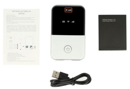 Zsebwifi 3G/4G/ fehér X-MI MF903 LTE - Image 4