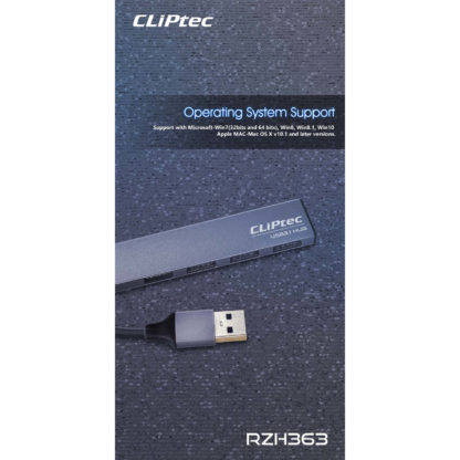 USB HUB elosztó USB 3.1 + 3XUSB 2.0 - THUNDER II, CLiPtec RZH363 - Image 5